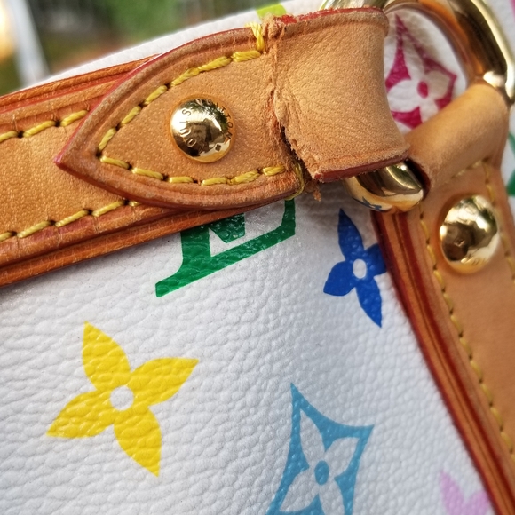 Louis Vuitton Aurelia GM Blanc Multicolor Oversized Jumbo Shopper Tote handbag - Picture 12 of 16